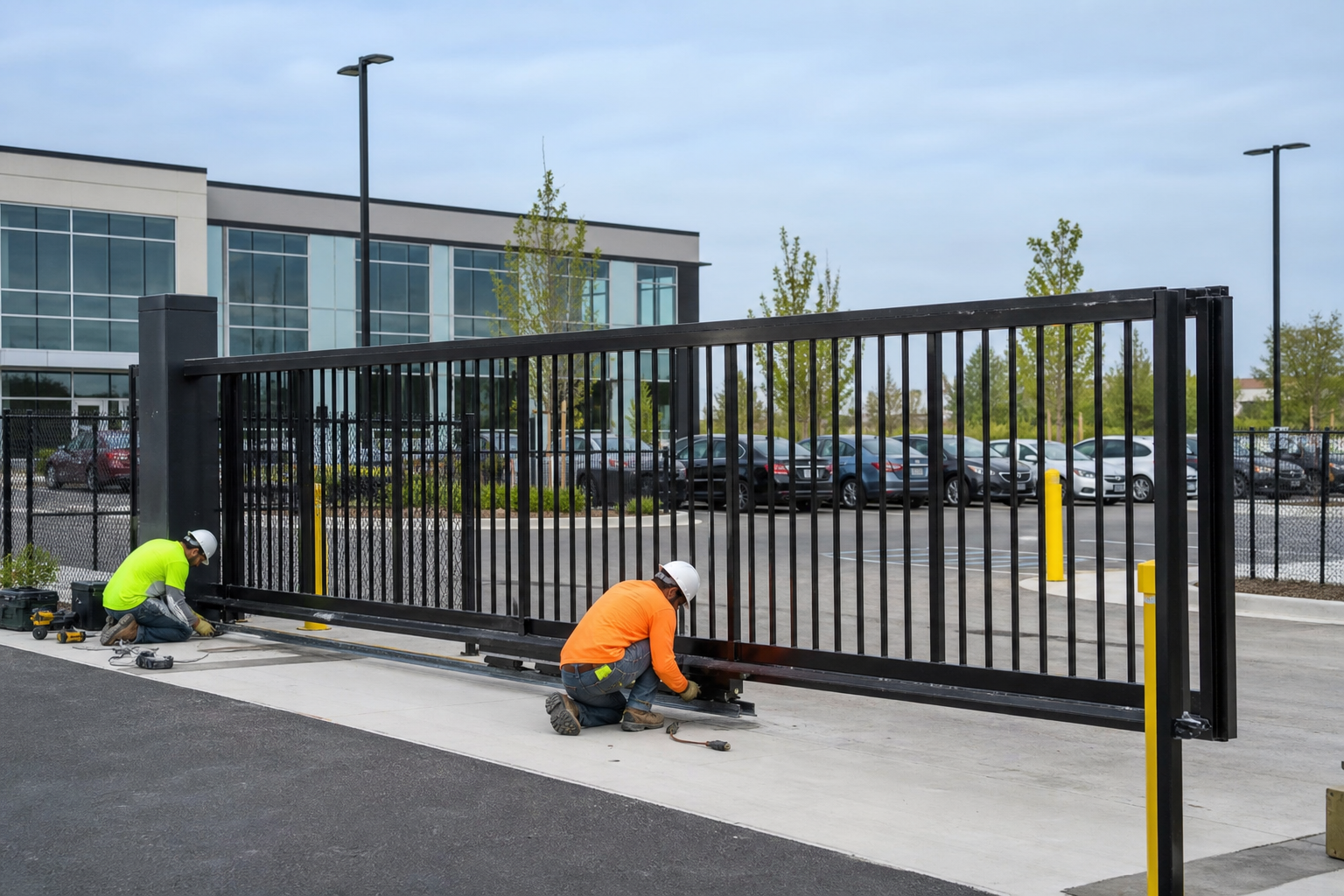 Commercial Gate Installation That Keeps Your Business Running