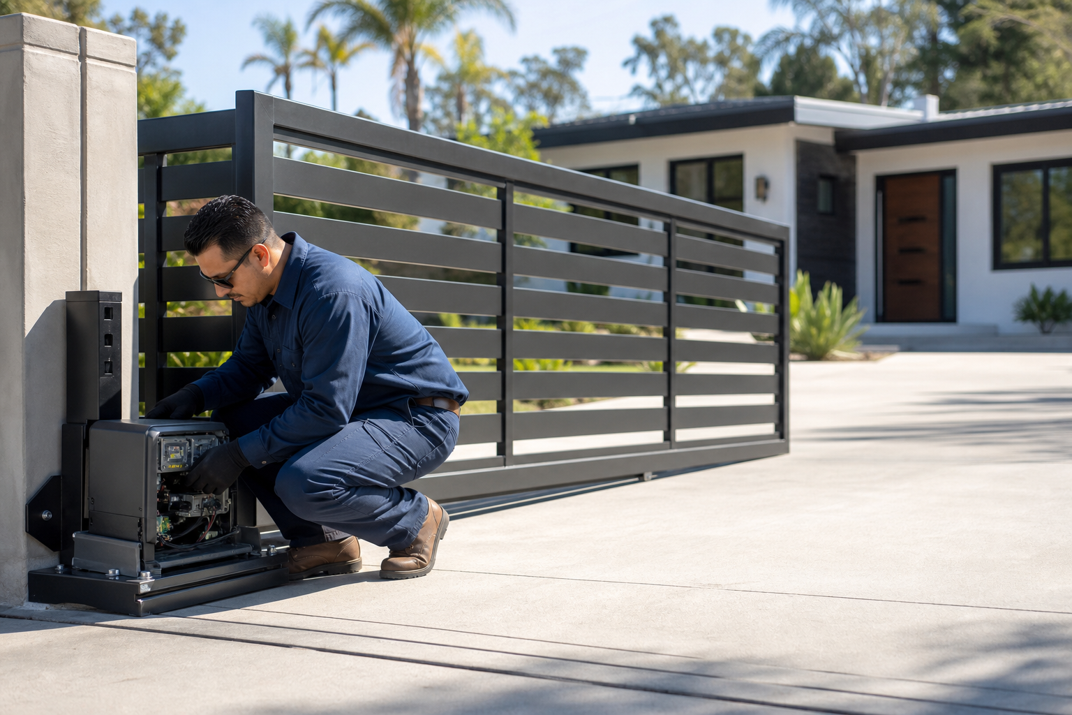 Gate Motor Repair CA | Call Now-10% Off | On-Site in 60 Minutes | Free Estimate