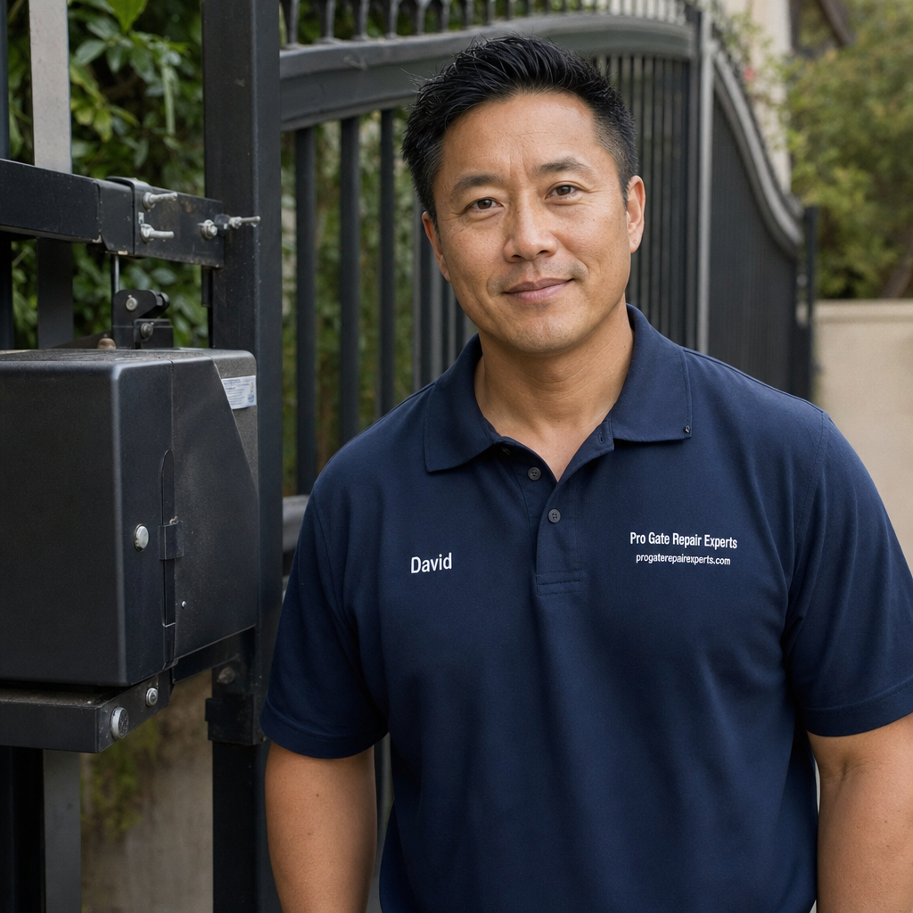 David Brown, owner of Pro Gate Repair Experts