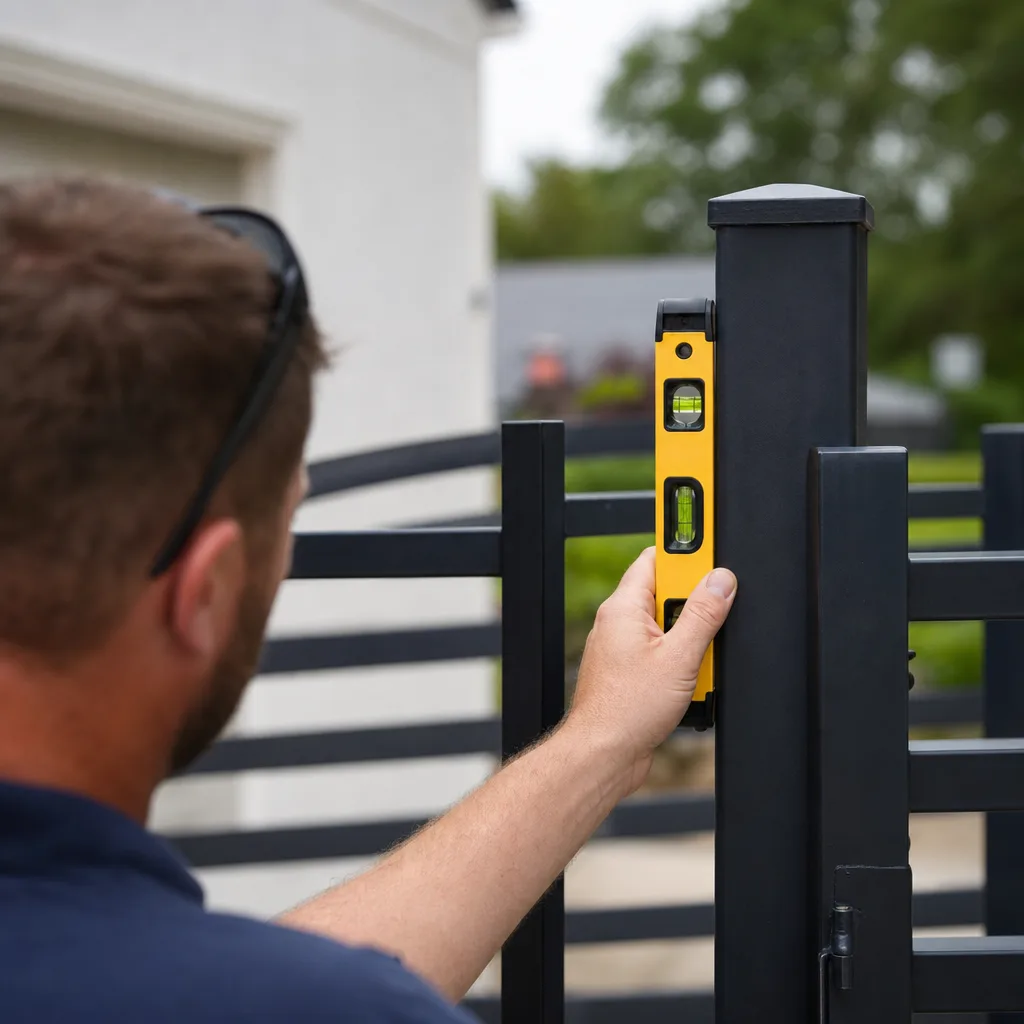 Illustration for gate installers