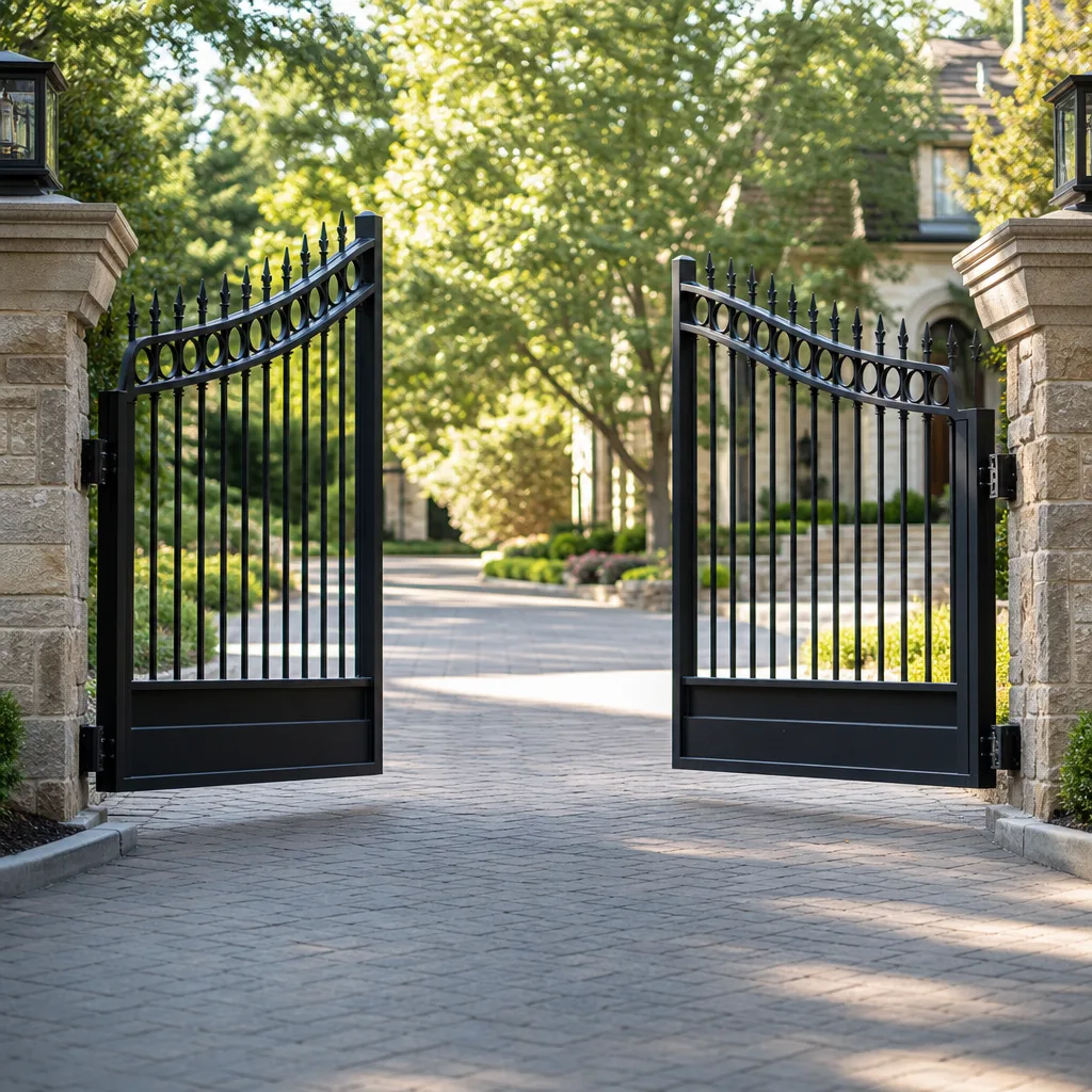 Illustration for Driveway Gate Automation and Access Control Installation in Valley Village