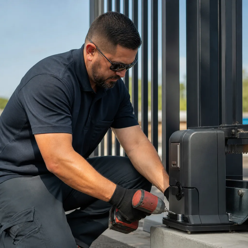 Illustration for 24/7 Commercial Gate Repair and Installation in Valley Village